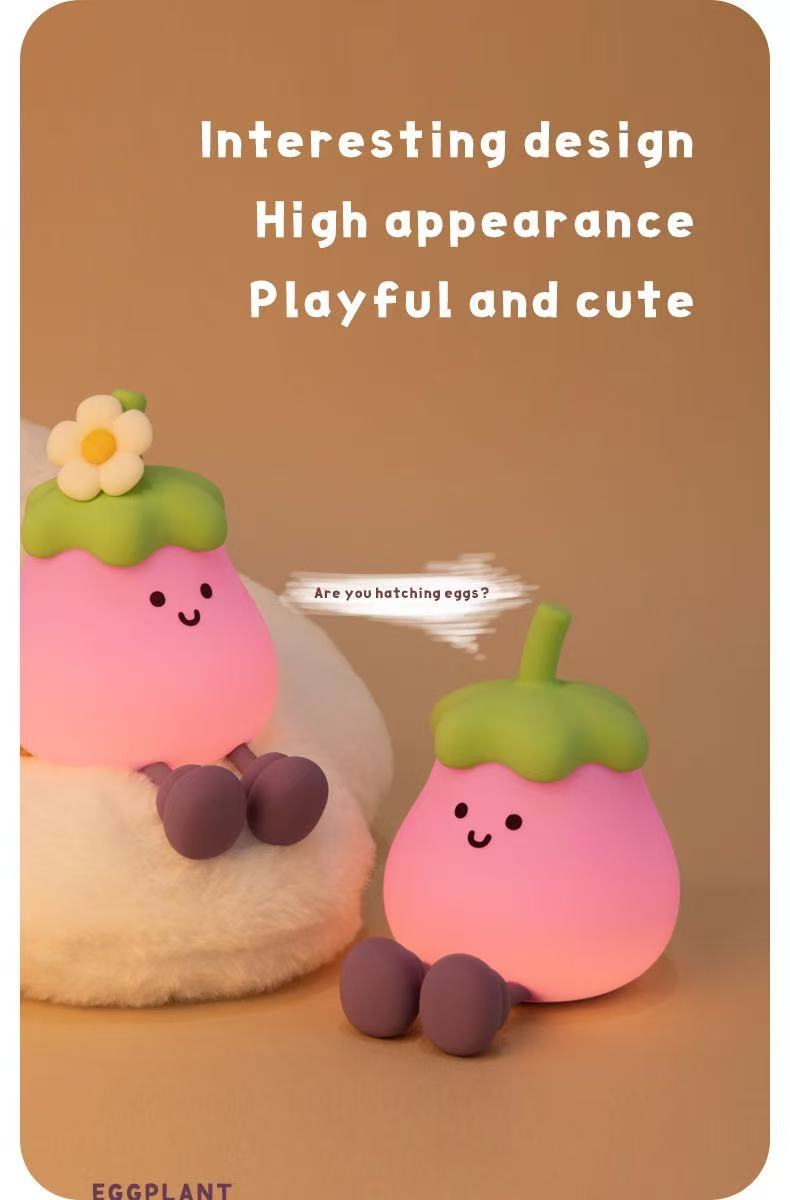 Healing Eggplant Tap Light🍆